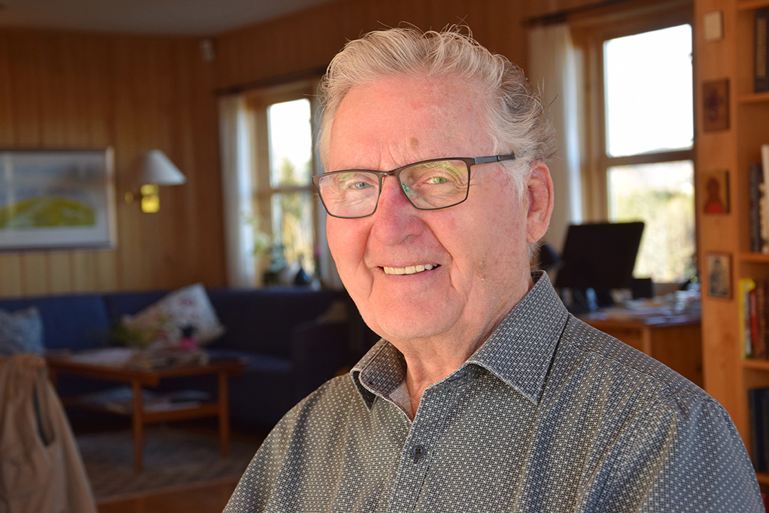 Erik Aaraas forteller om gardsdrift på 1950-tallet